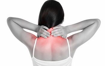 The causes and treatment of back pain in the neck