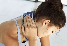 Compress as a way of treating cervical osteochondrosis