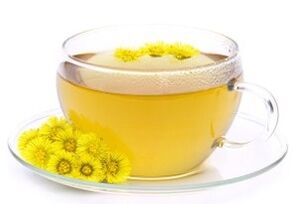 decoction of coltsfoot for the treatment of cervical osteochondrosis