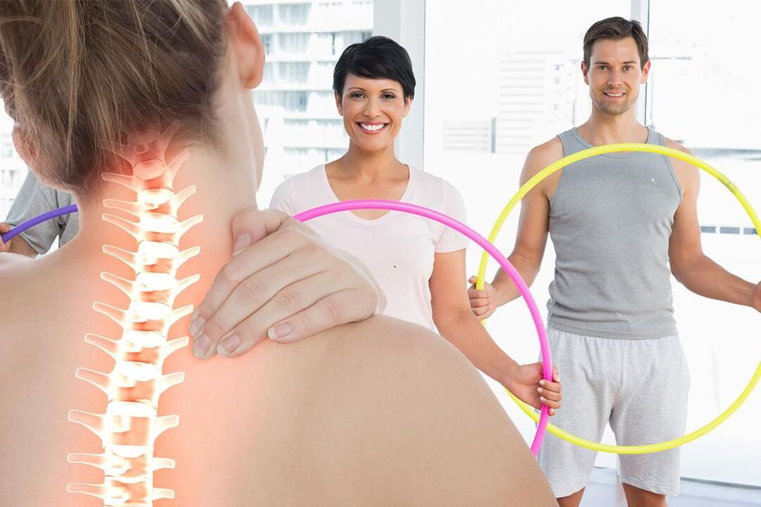 Active lifestyle with osteochondrosis